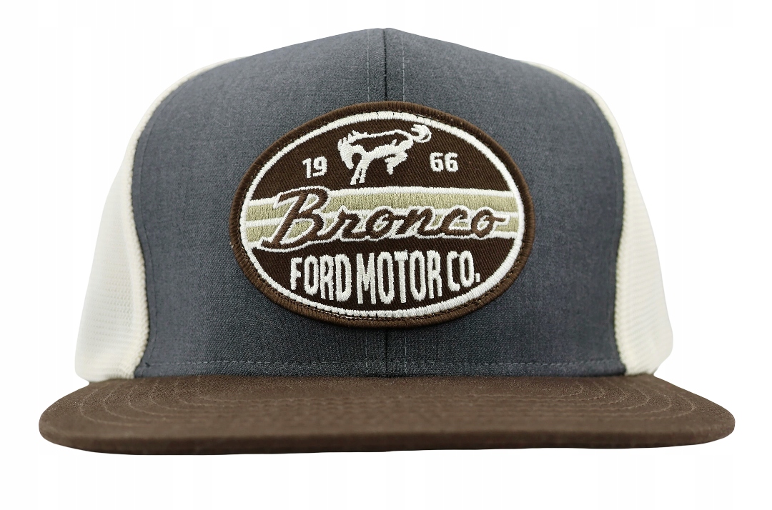 Čepice s rovným kšiltem Ford Bronco Licence Trucker 55-60 cm Výšivka