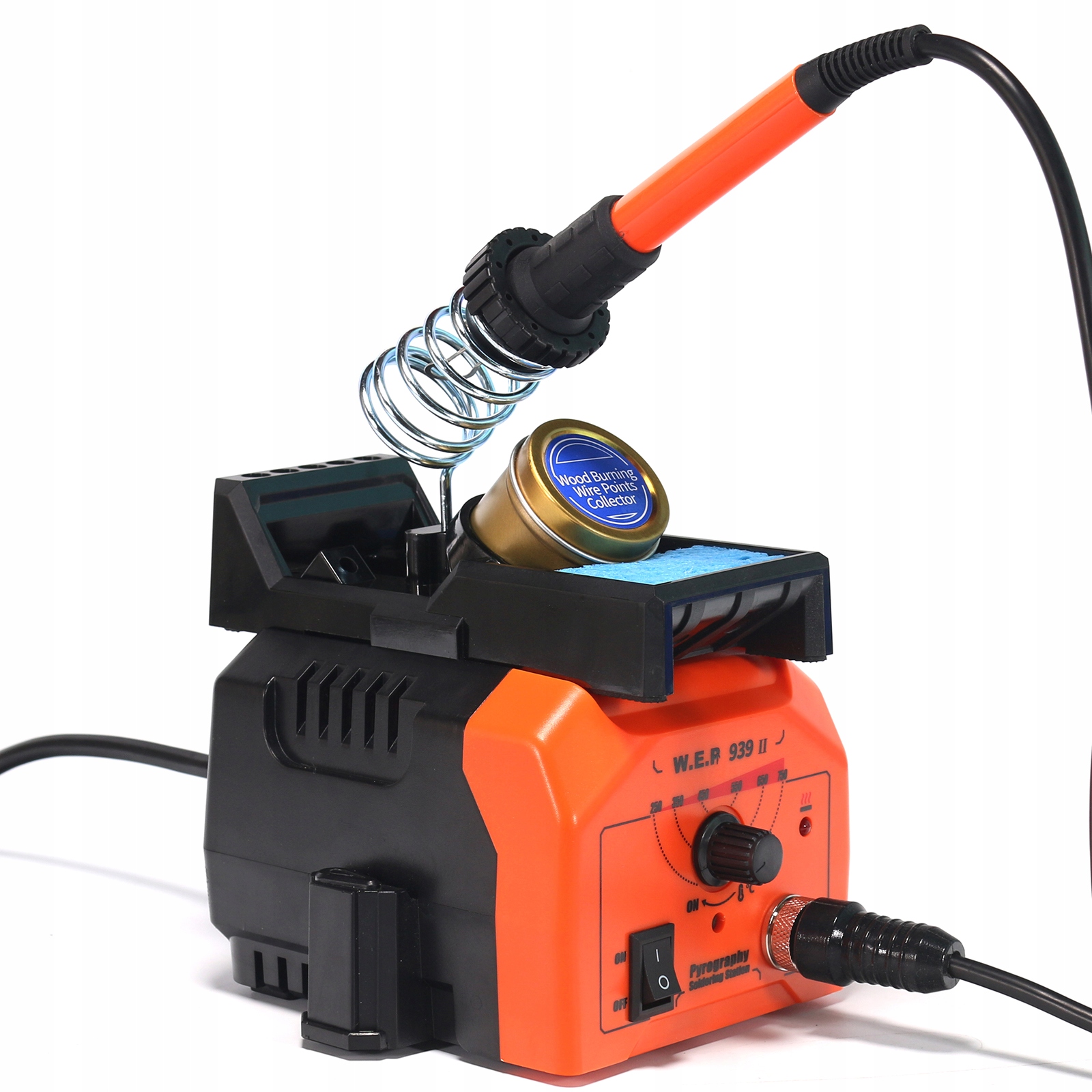 Pirograf, wypalarka HOTAIR WEP 939-II do drewna, skóry 21el Marka Hotair