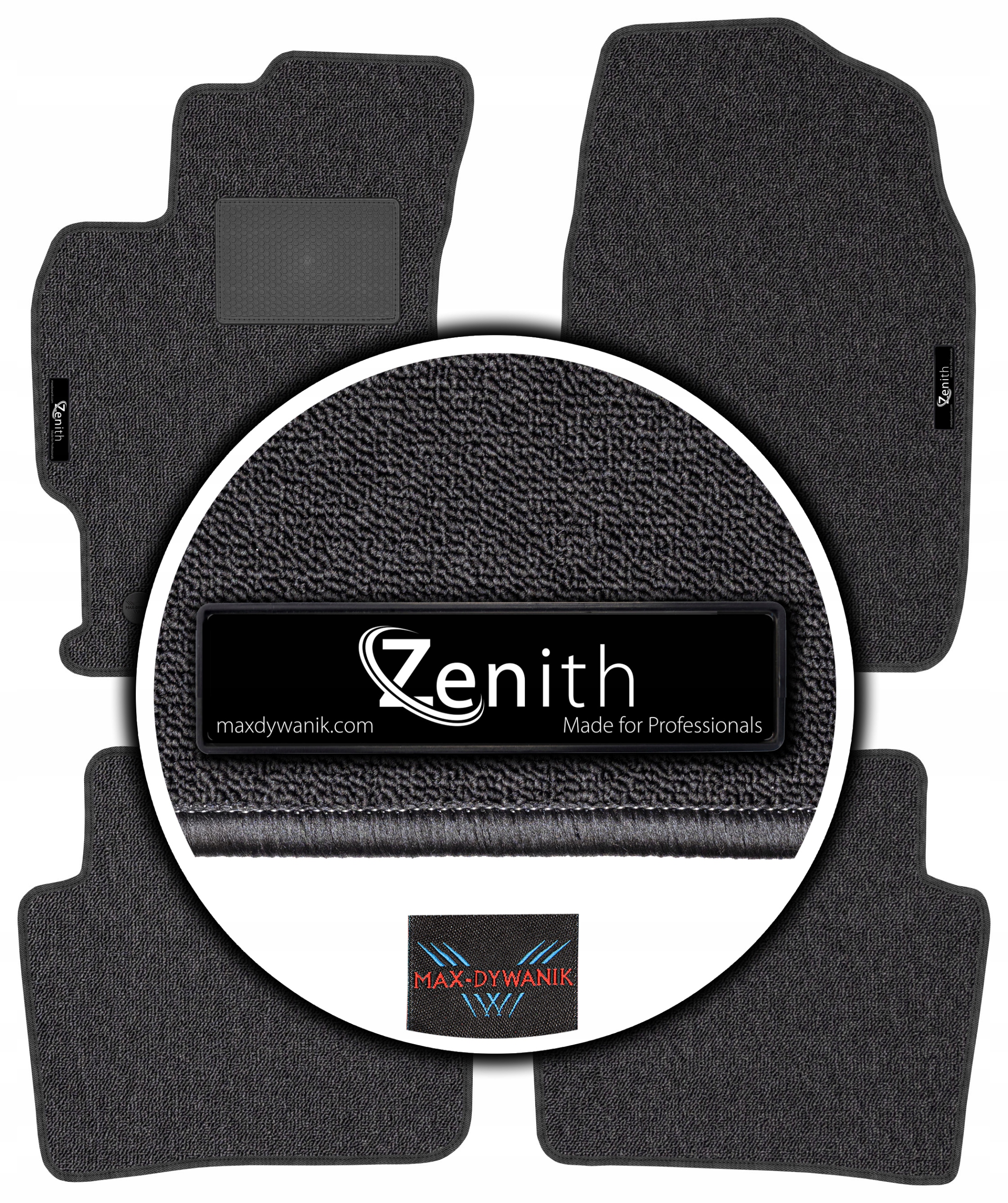 Mazda 6 II 2008-2012 Autokoberce Max-dywanik Zenith