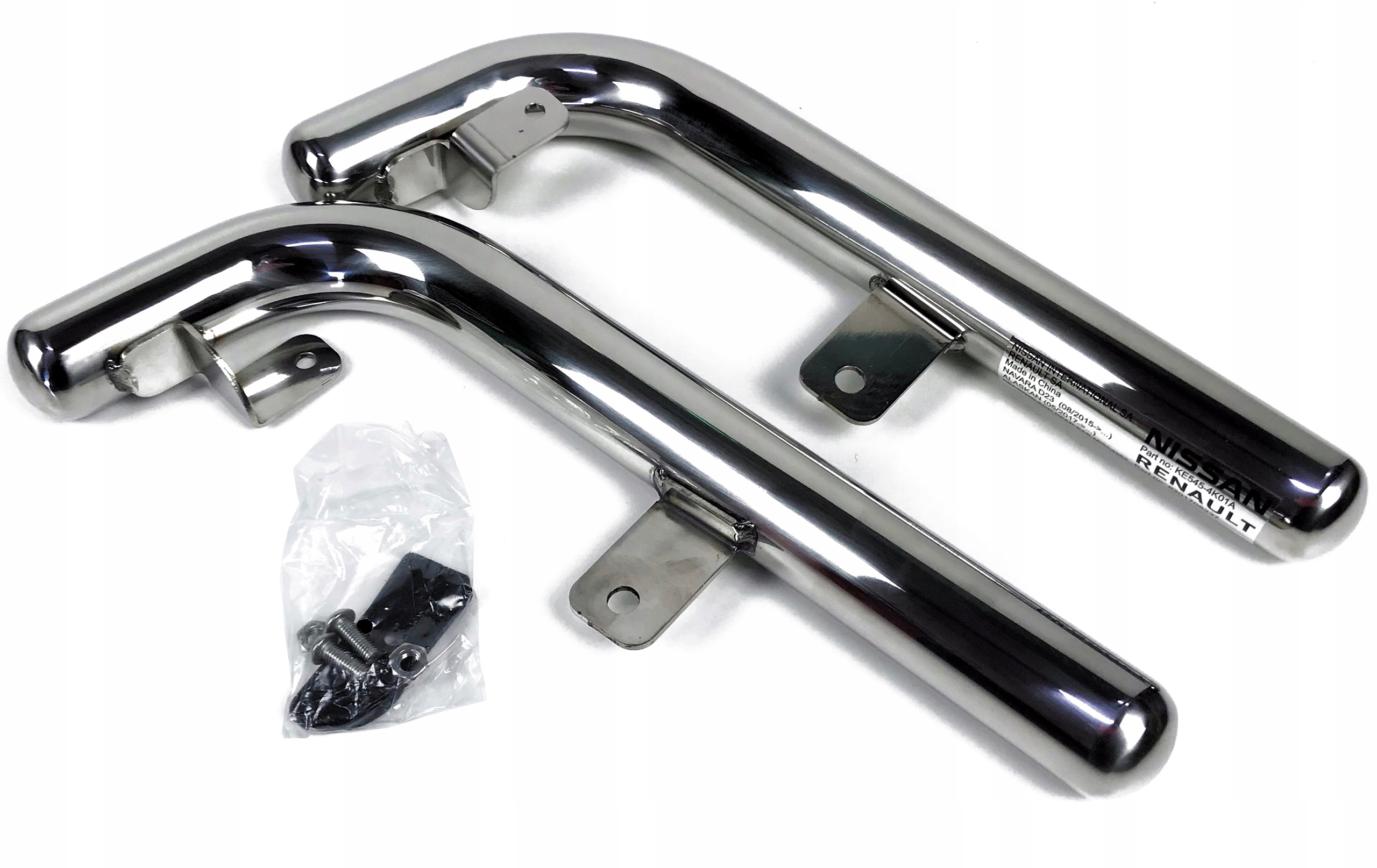 8201708237 - Труби хром Navara D23 Аляскинський новий OE труби