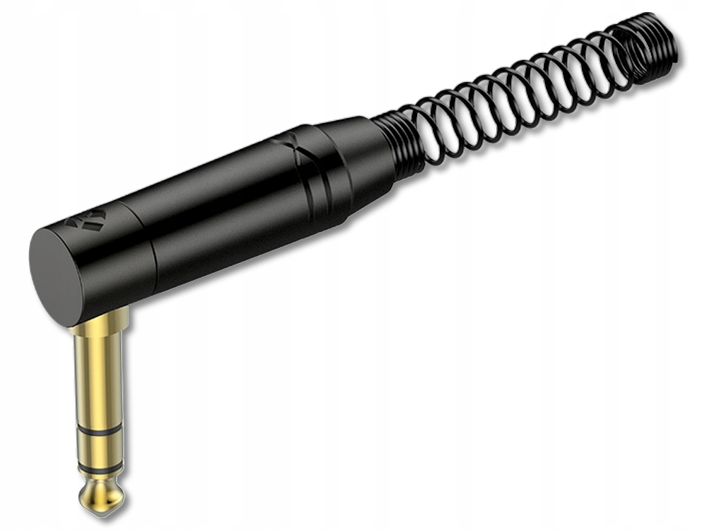 

Wtyk Kątowy Złącze Jack 6,3mm Kablowy-kątowy