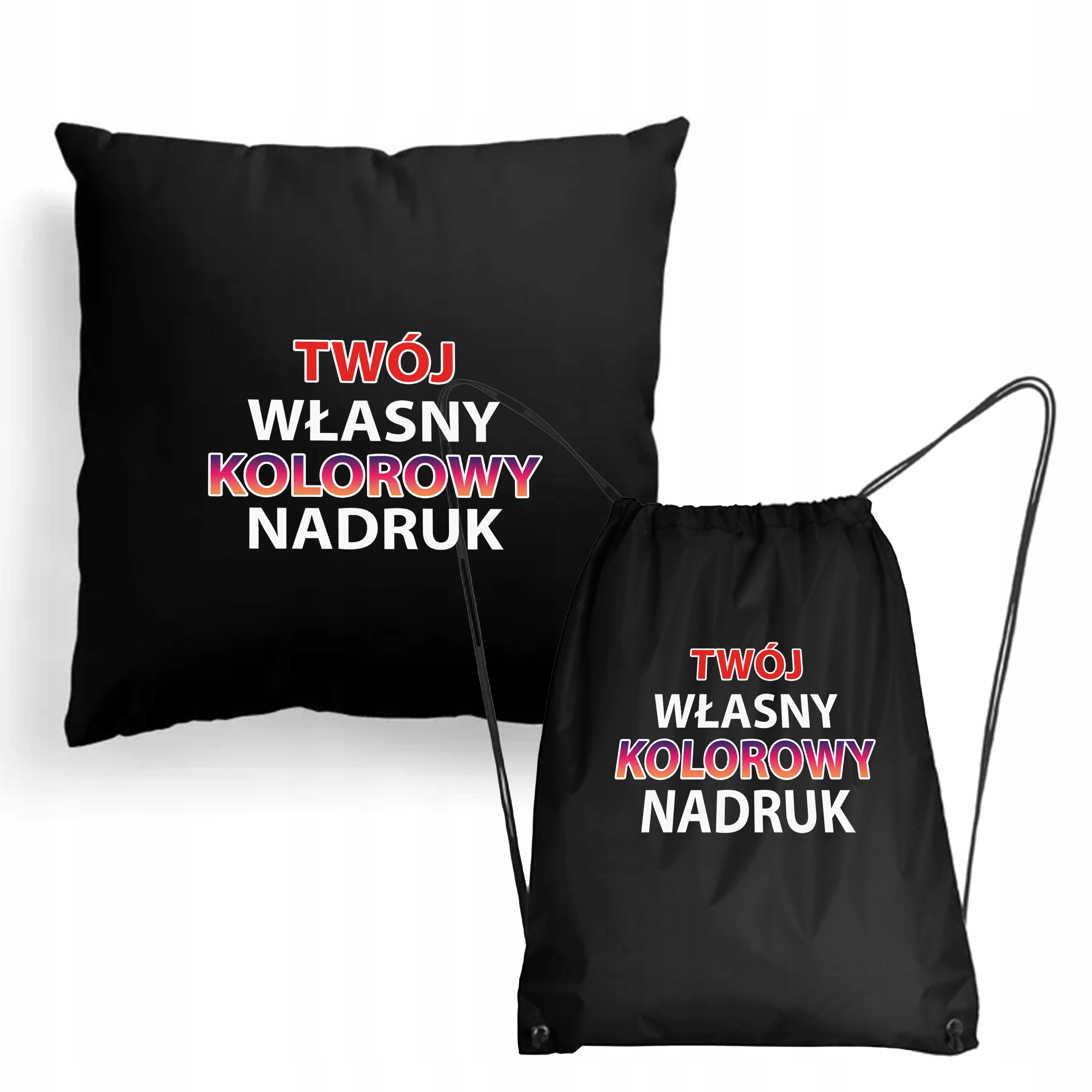 Worek Szkolny Na Buty Workoplecak WF Do Przedszkola FC BARCELONA + IMIĘ Marka bez marki