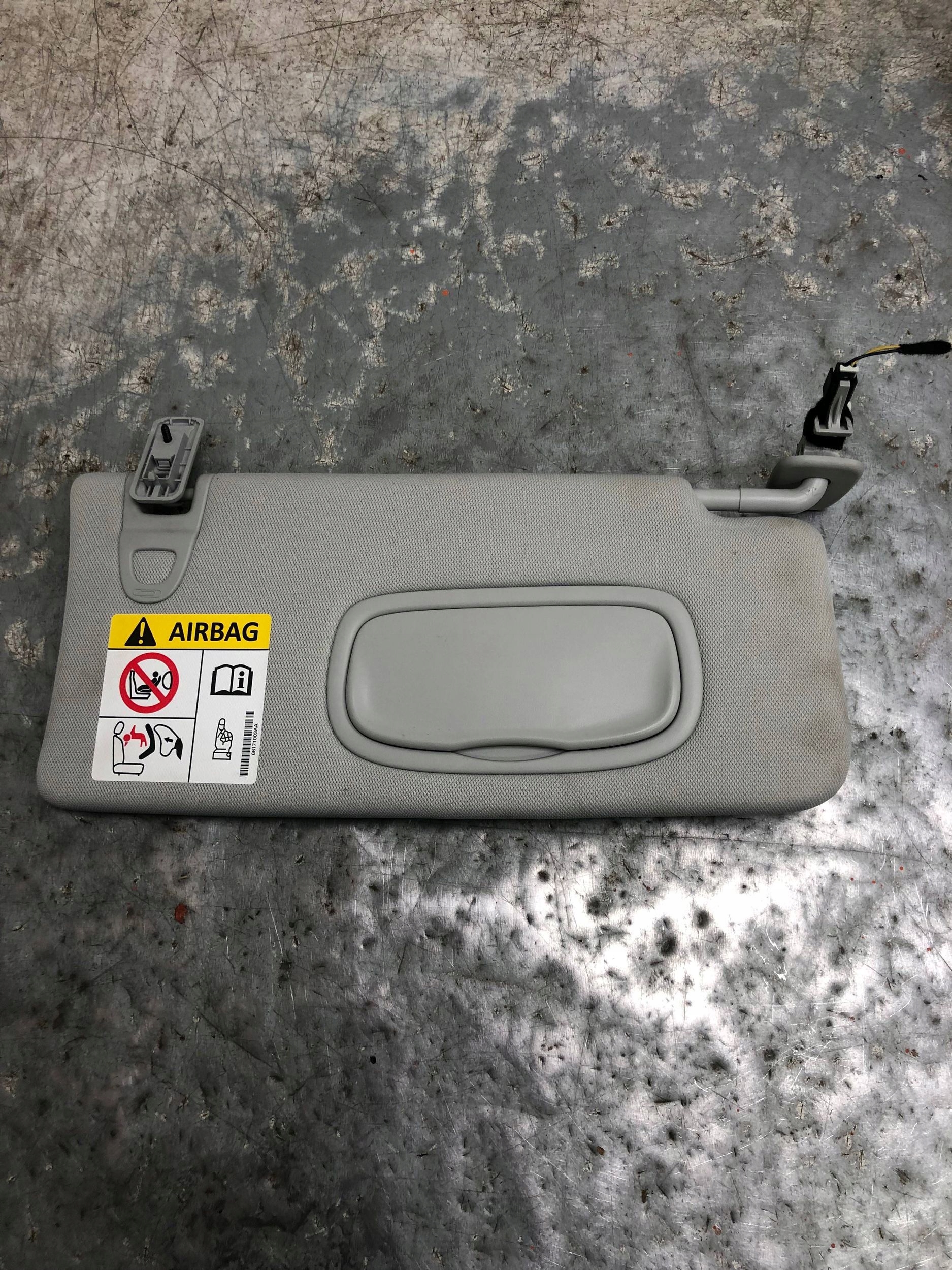 visor cover PRZECIWSLONECZNA right JEEP COMPASS II