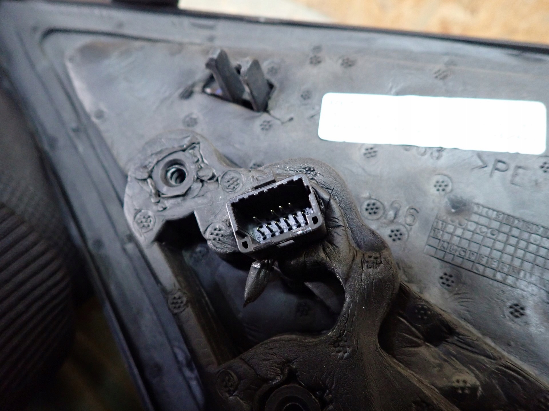 left mirror RENAULT FLUENCE 2010- 963020164R 10 PIN