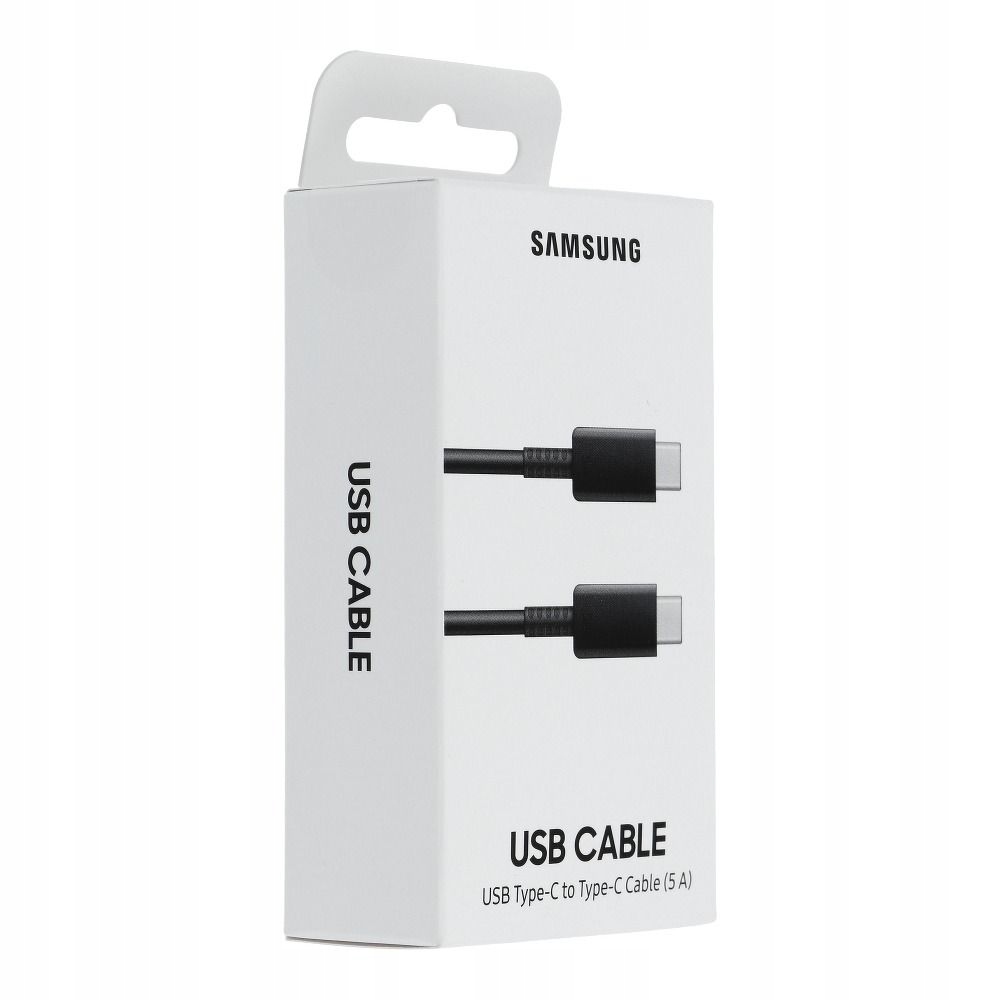 Samsung kabel Typ C do Typ C 5A EP-DN975BBEGWW 1 m czarny