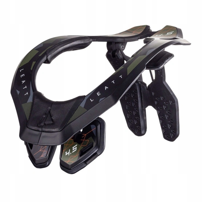 Chránič krku Leatt 4.5 Neck Brace Camo čierny zelený fluo Darčeky
