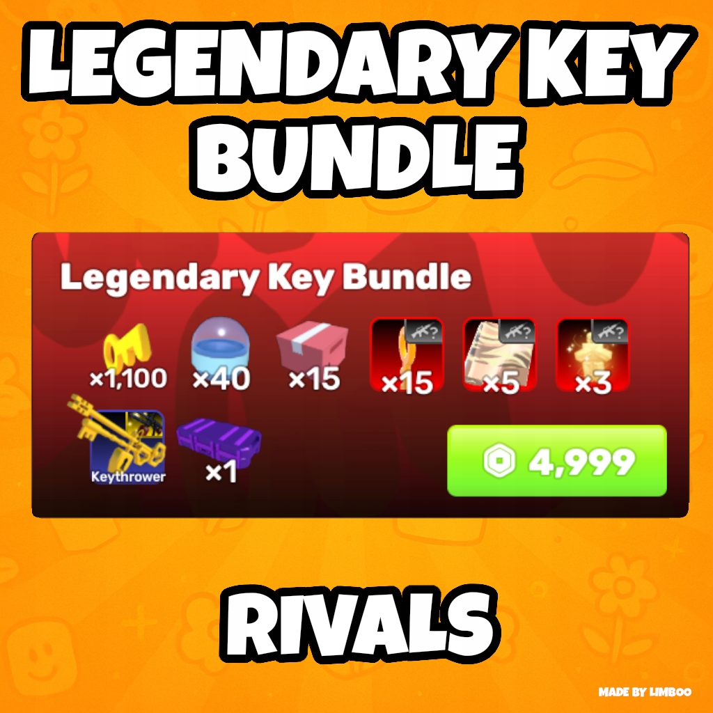 Legendary Key Bundle | Rivals | Roblox | Gift w grze