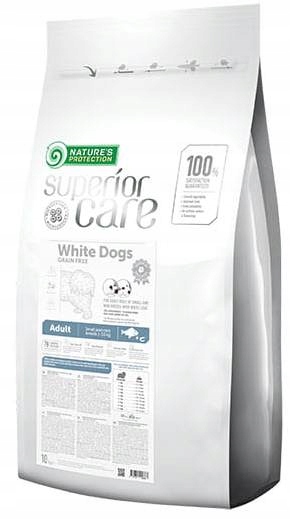 Levně Nature's Protection White Small Dog Fish 10 kg