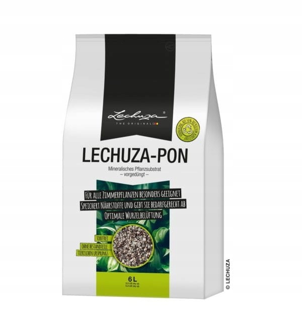

Substrat mineralny Lechuza Pon op. 6 l Lechuza