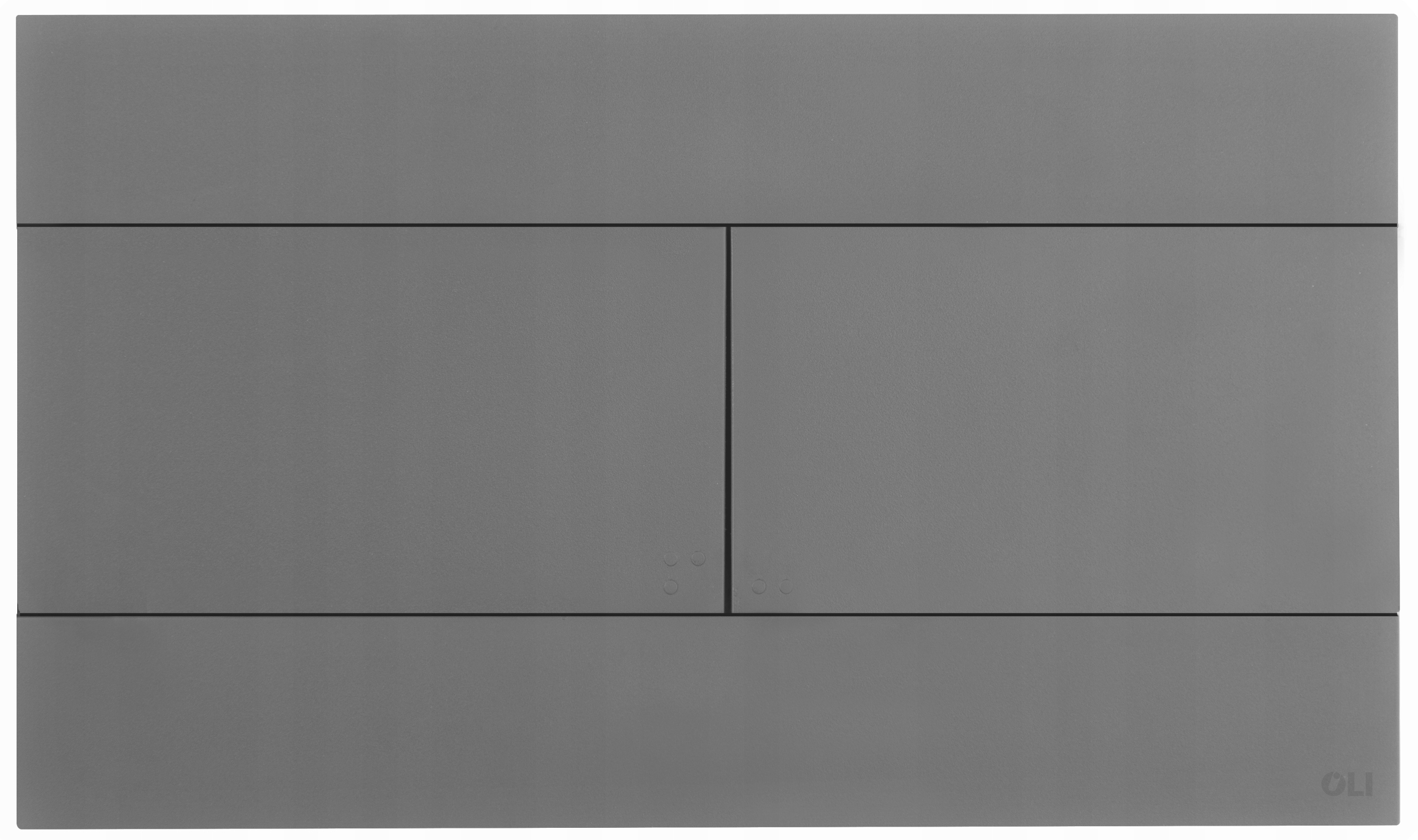 Splachovací tlačítko pro Wc Koło Slim SLIM2 šedé pro podomítkový rám