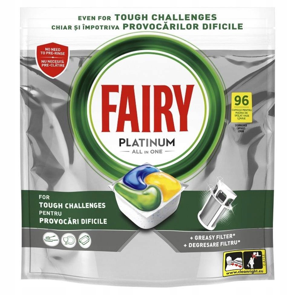 Levně Fairy Professional Tablety Do Myčky 96 Ks Citronové
