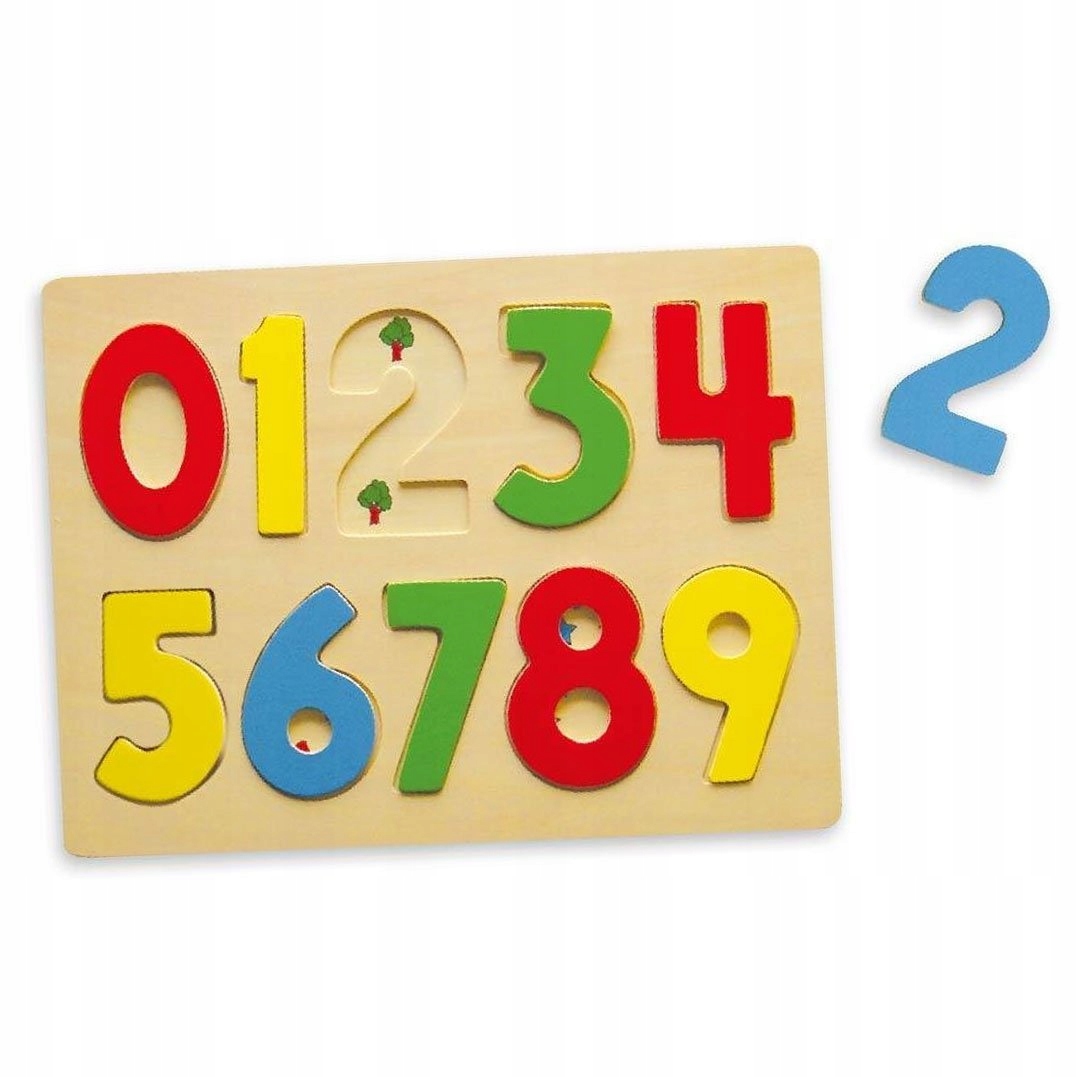 

Viga Nauka Cyferek Liczby 123 Drewniane Puzzle