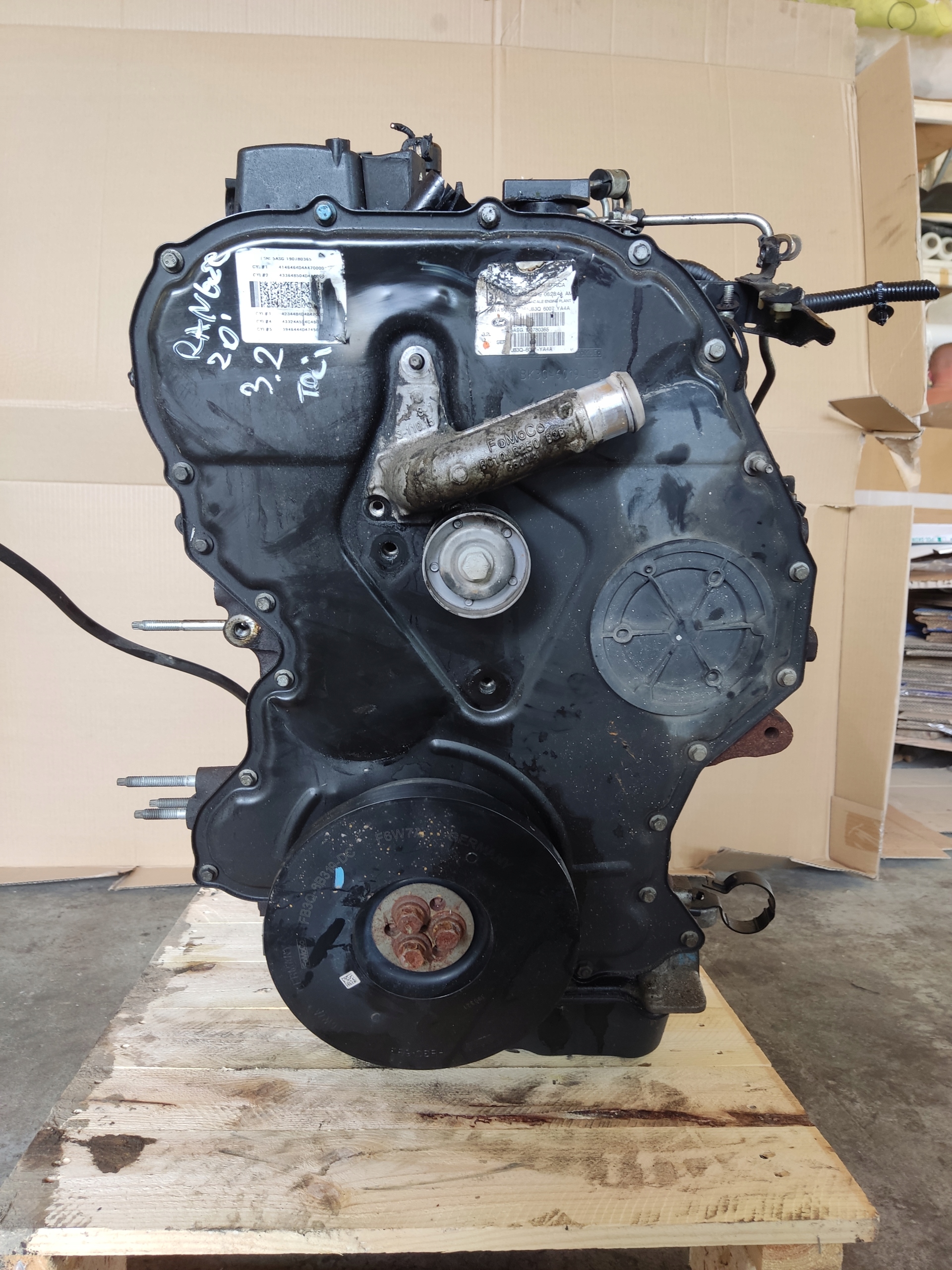 FORD RANGER IV SILNIK 3.2 TDCI SA2W 2019 ROK Typ silnika Diesel