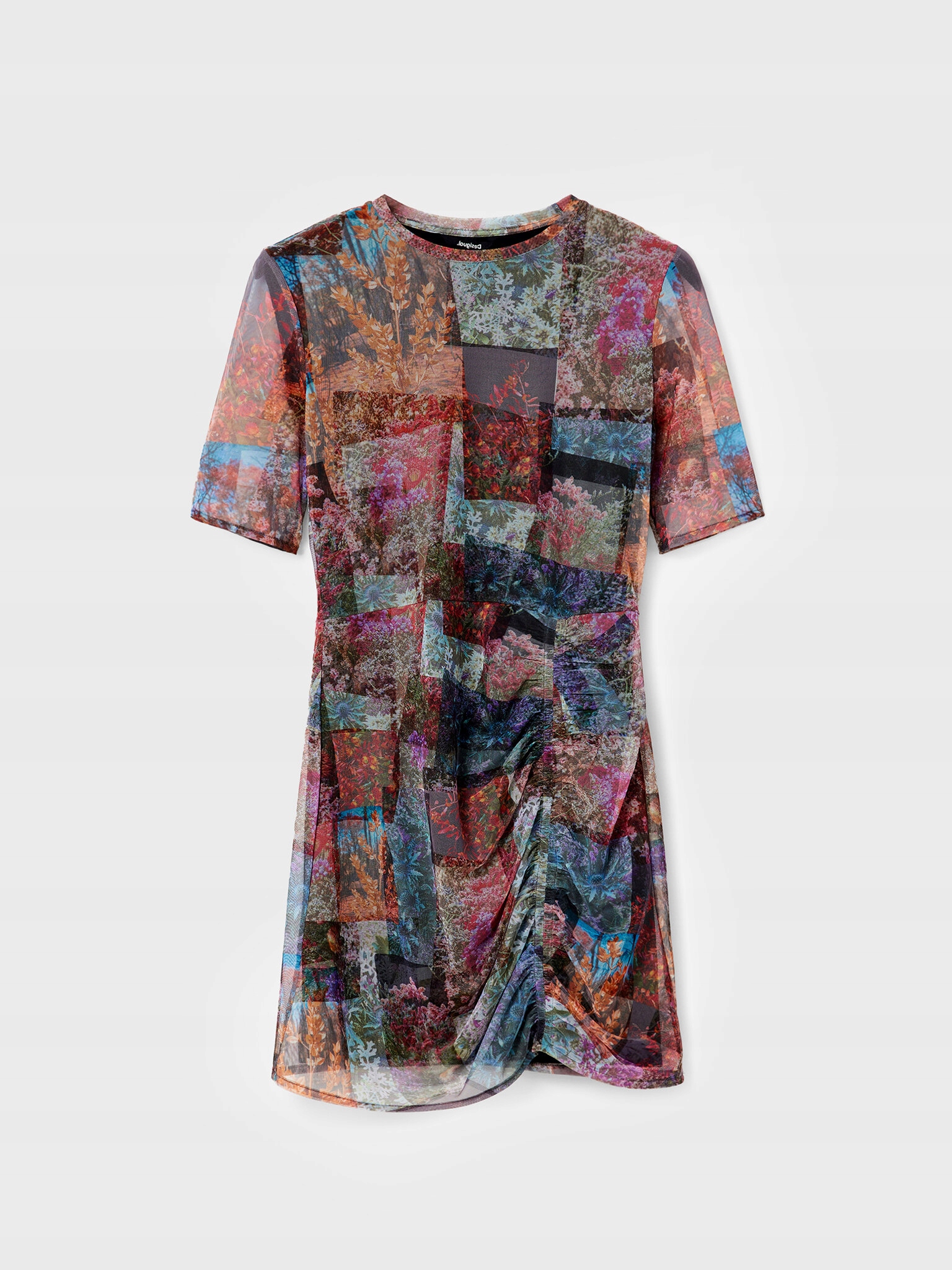 Desigual Sukienka codzienna Roma 22WWVK11 Kolorowy Slim Fit