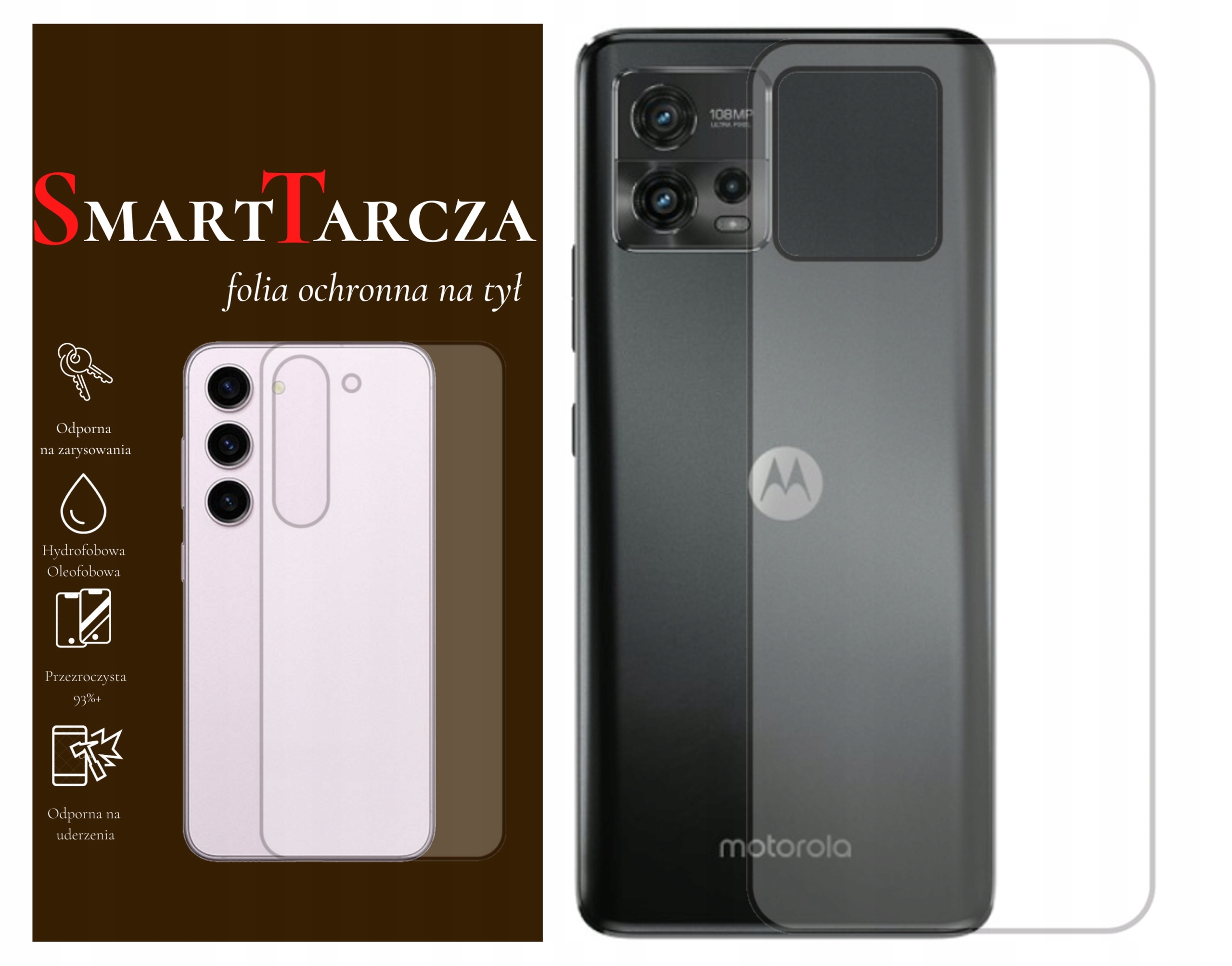 

Folia Ochronna Na Tył Do Motorola Moto G72
