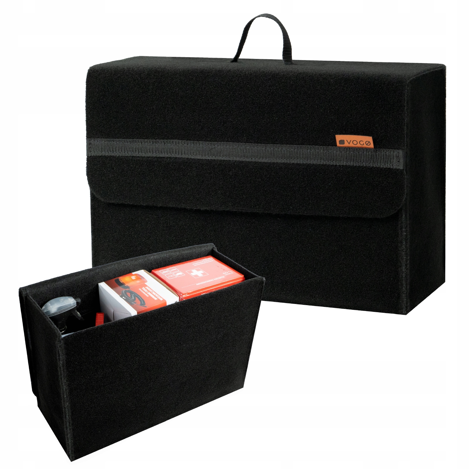 Сумка для аксессуаров для автомобиля багажник на липучке