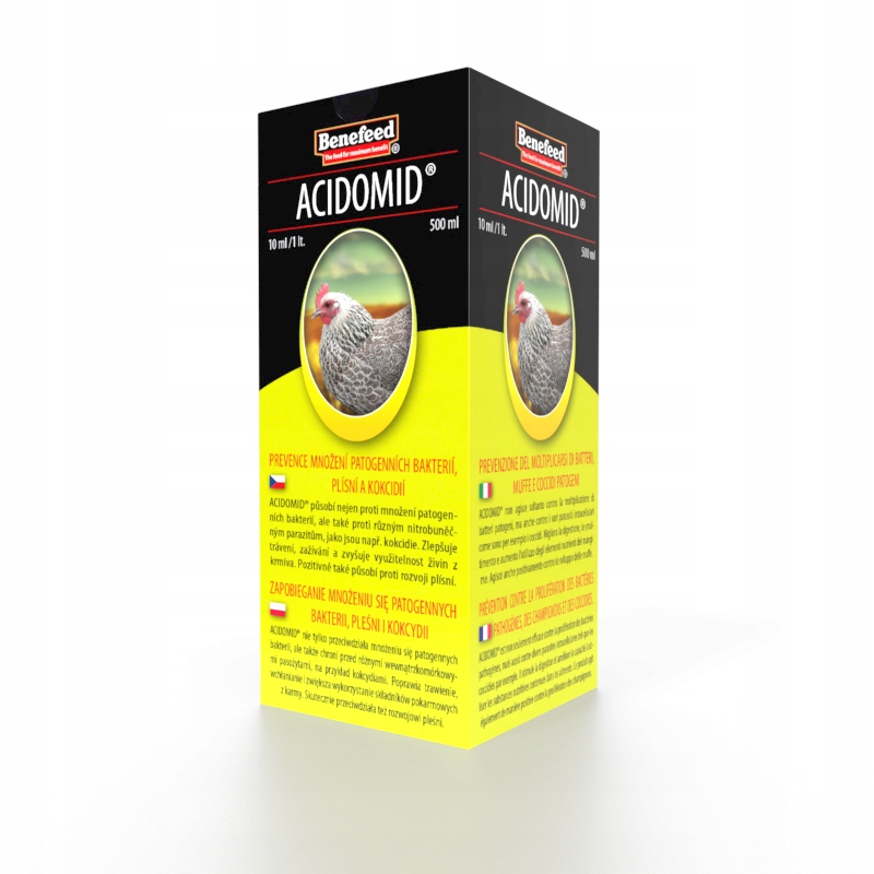 ACIDOMID D 6 LTR DRÓB PREPARAT PRZECIW KOKCYDIOZIE Kod producenta 14018