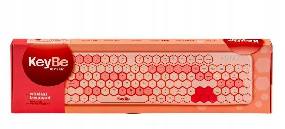 Klawiatura Bezprzewodowa Honey Pink