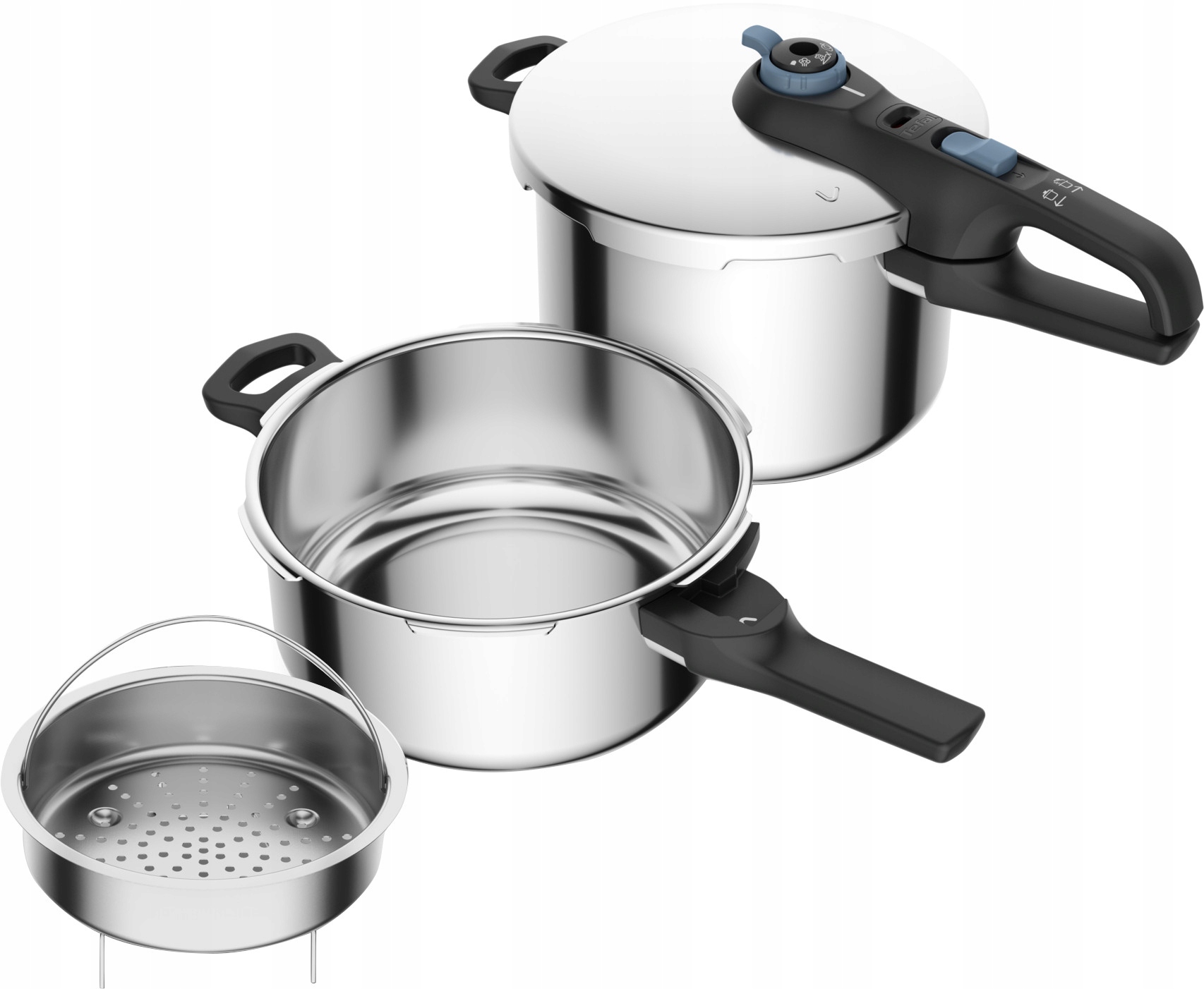 Zestaw szybkowary Tefal Secure Trendy Pressure 4L 6L Indukcja P2584301