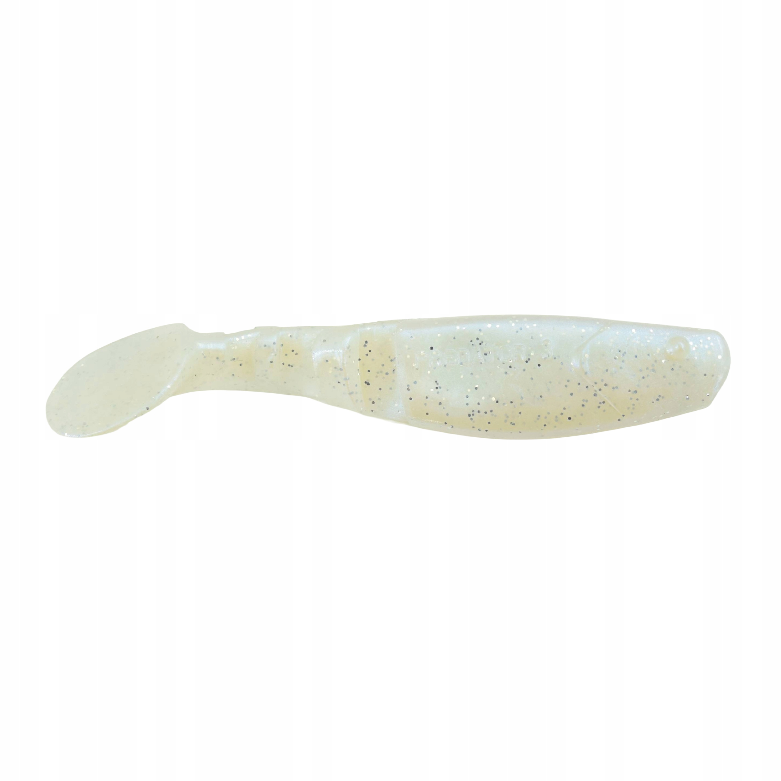 Guma wędkarska ripper kopyto Manns 9cm 7,6g Smsh perłowy z brokatem 1szt.