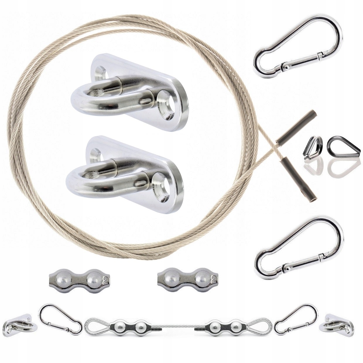 6m Z8 KARNISZ LINKA DO ZASŁON OGRODOWYCH NA TARAS