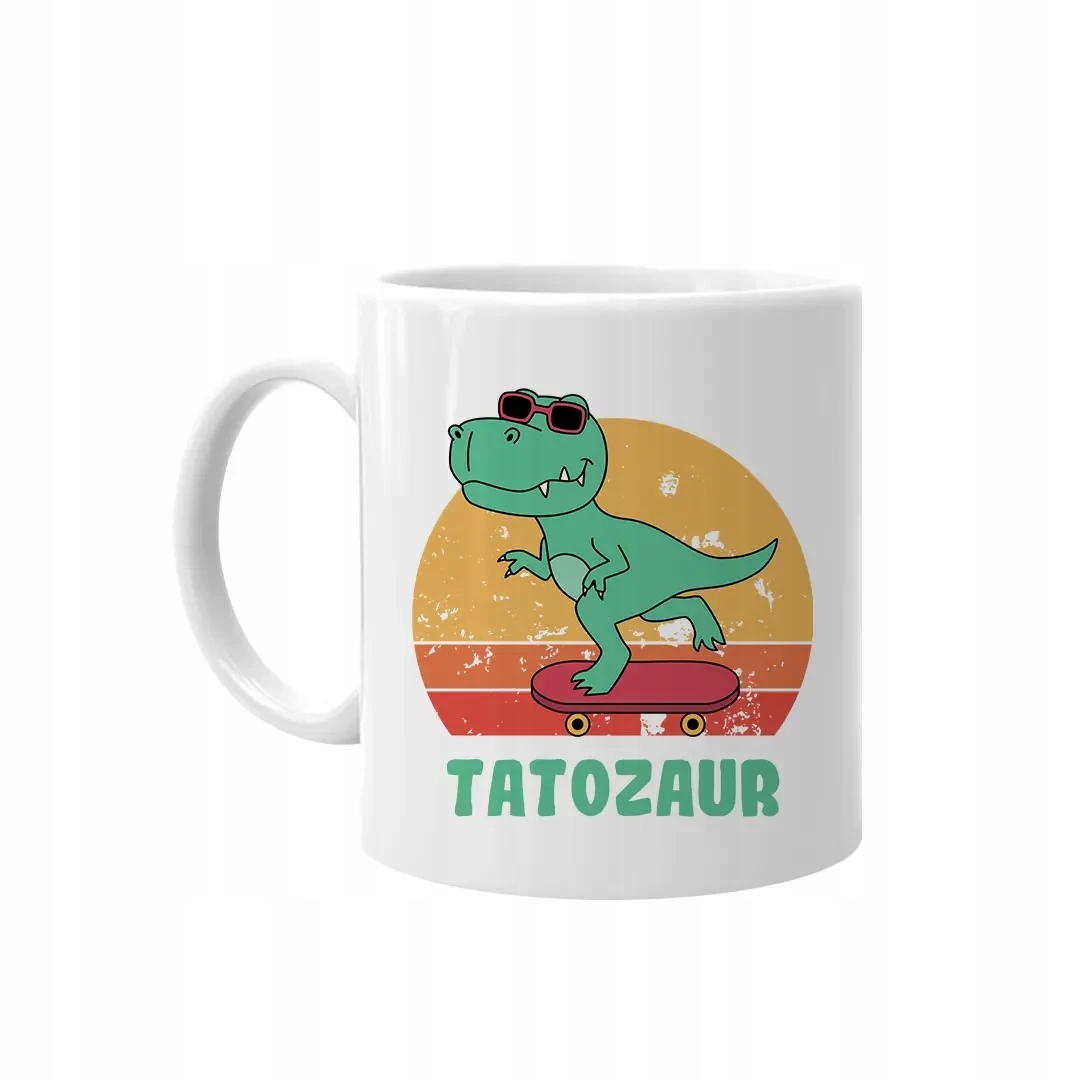 

Kubek Tatozaur Dla Taty Dzień Ojca Święta