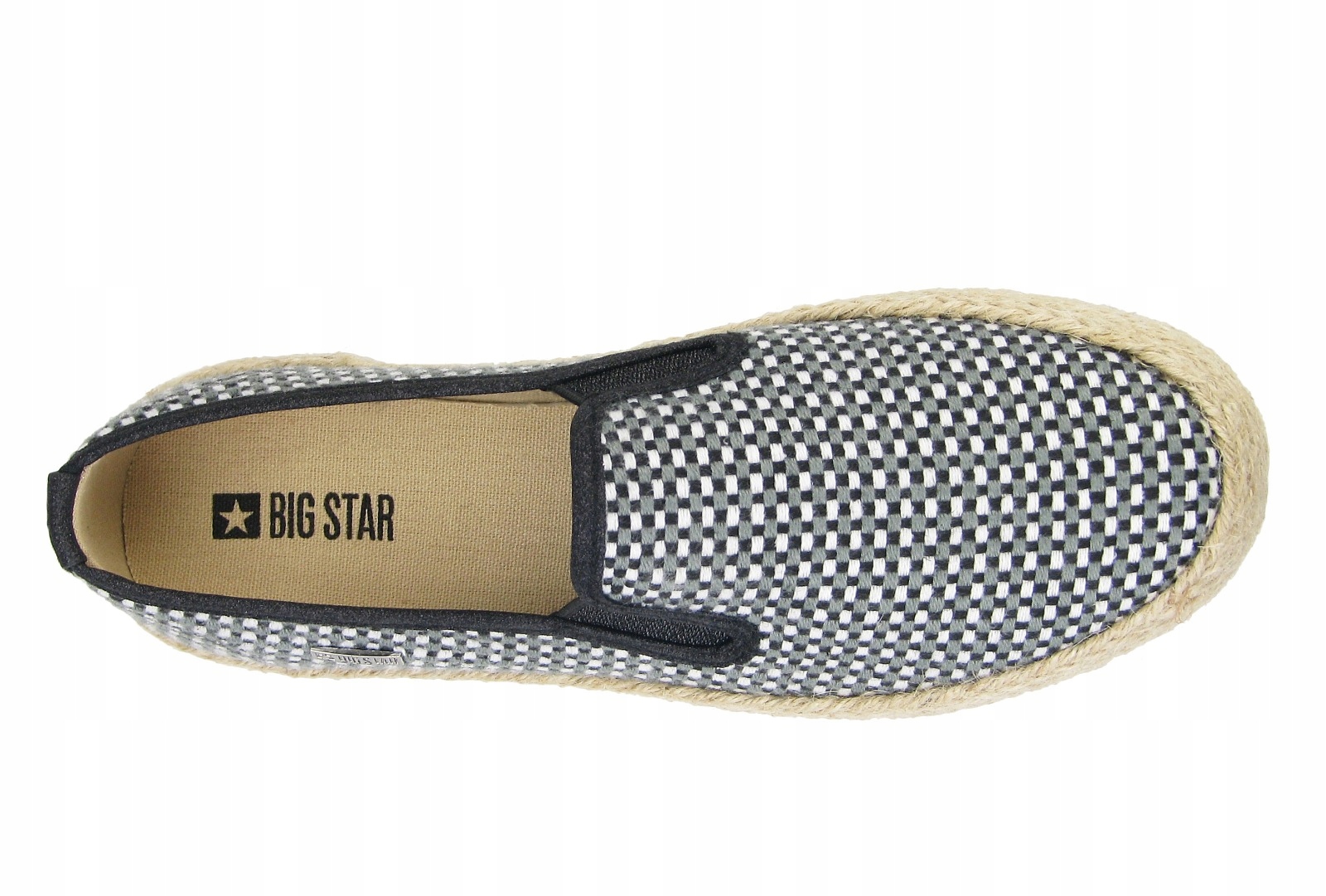 ESPADRYLE damskie BIG STAR wsuwane JJ274395 38 Cechy dodatkowe oddychające