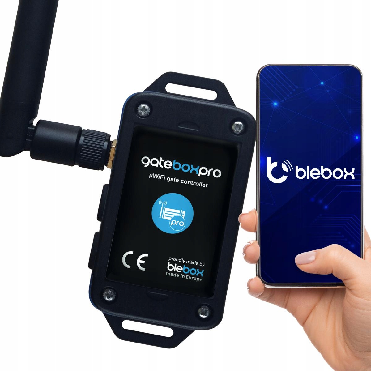 Gatebox S Externí Anténou Blebox, Ovladač Wifi Brány IP67