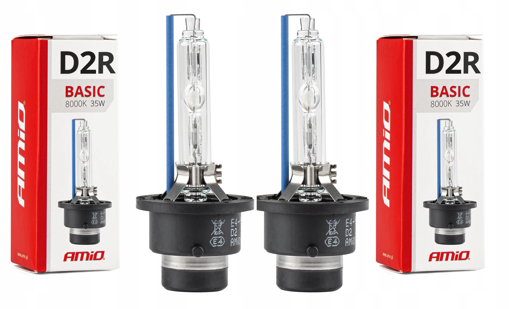 

2x D2R Żarniki Xenon 8000K Homologacja AMiO