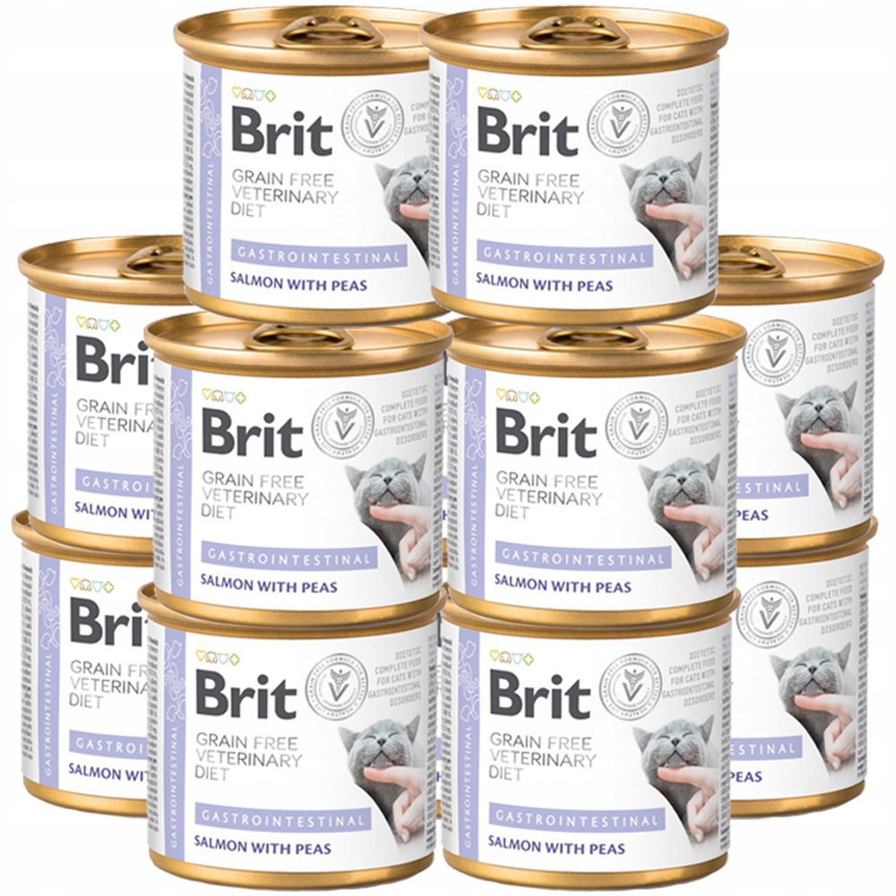 Brit GrainFree Diets Cat Can Gastrointestinal 12x200g