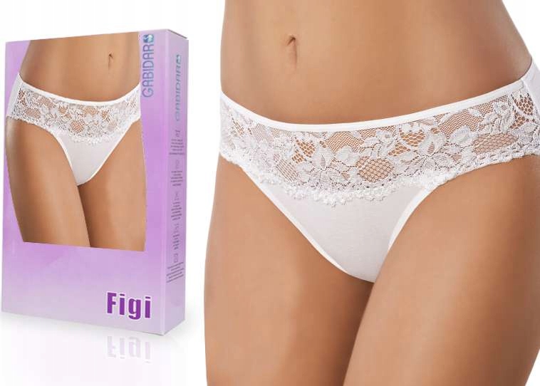 

figi majtki Gabidar 56 , Bawełna , Białe , S