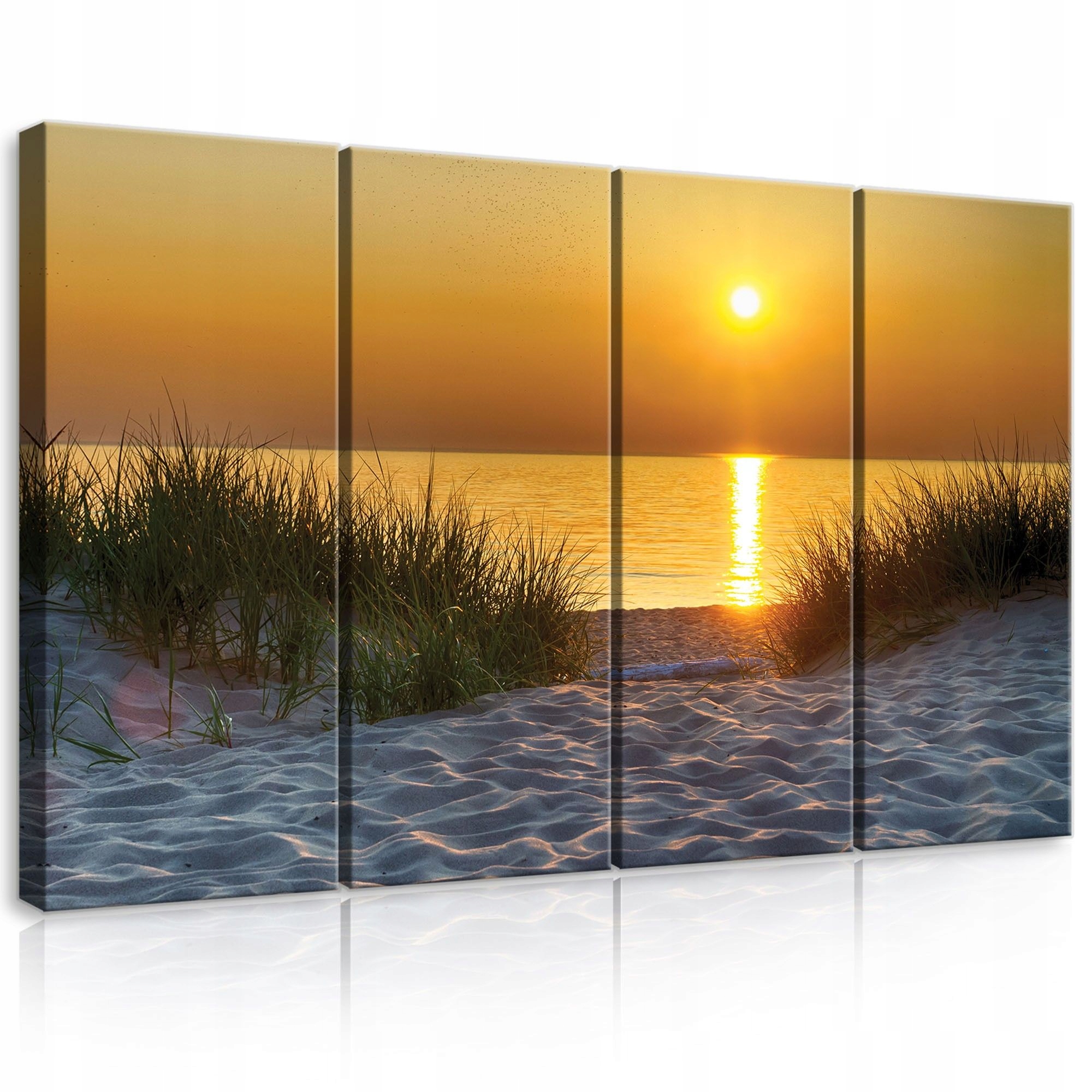 Obraz 120x80 Západ slnka more pláž pokoj príroda leto odpočinok