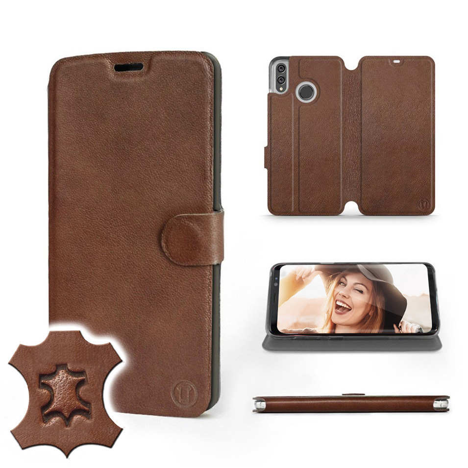

Etui Mobiwear do Huawei Honor 8X - Brown Leather