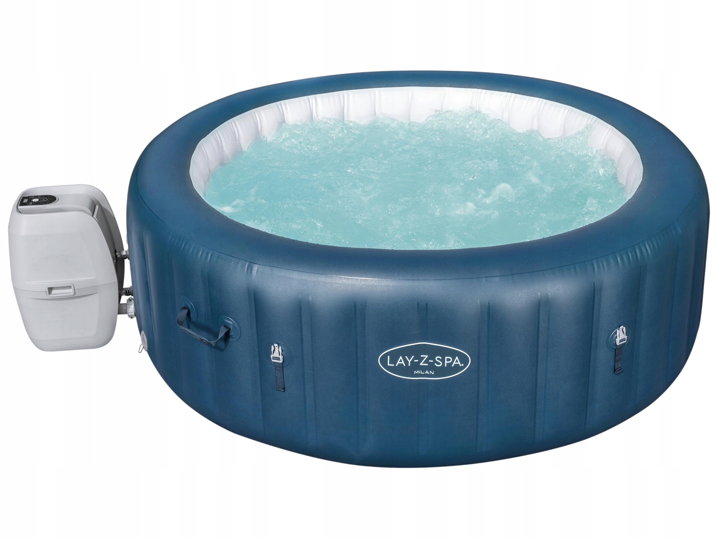 SPA DMUCHANE JACUZZI HYDROMASAŻ Milan 6os Bestway Kształt okrągła