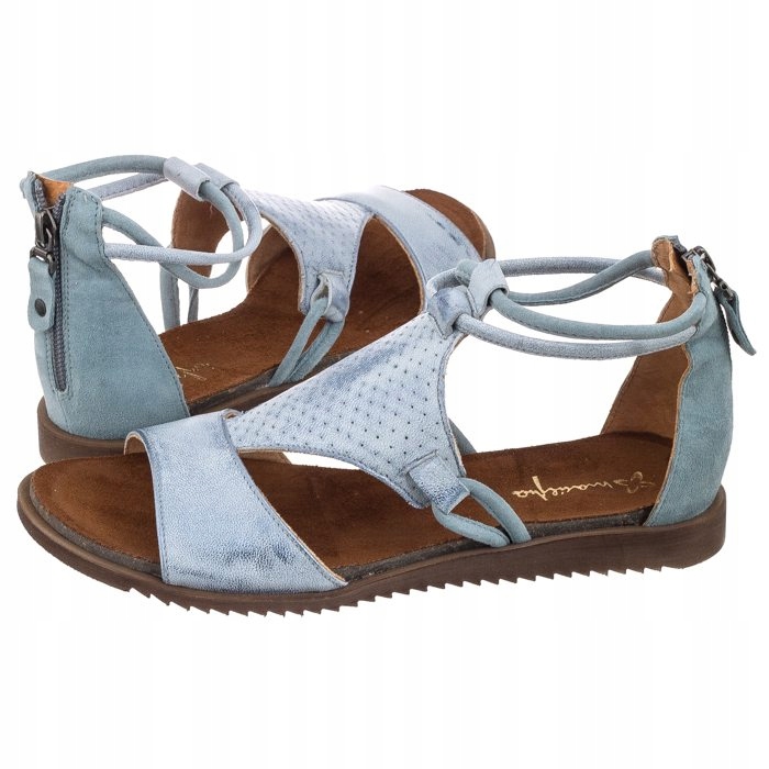 

Buty Damskie Sandały Maciejka Niebieskie 03691-34