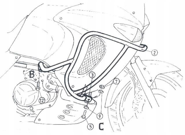 MB Gmole Hepco Honda XL 1000 V Varadero