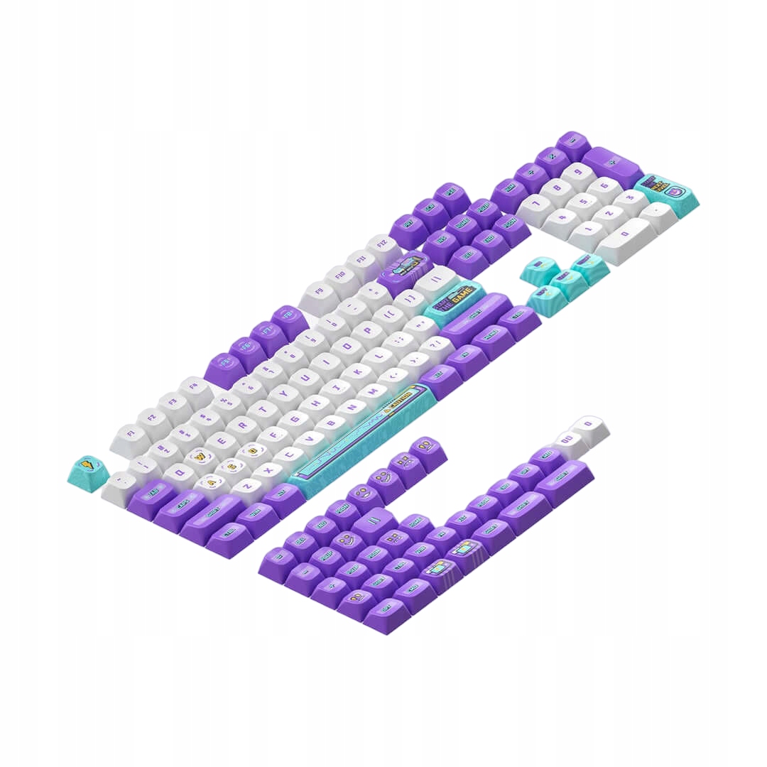 Nuphy Keycaps Kds Dye-sub Pbt Arcade-ia pro mechanickou klávesnici MX style