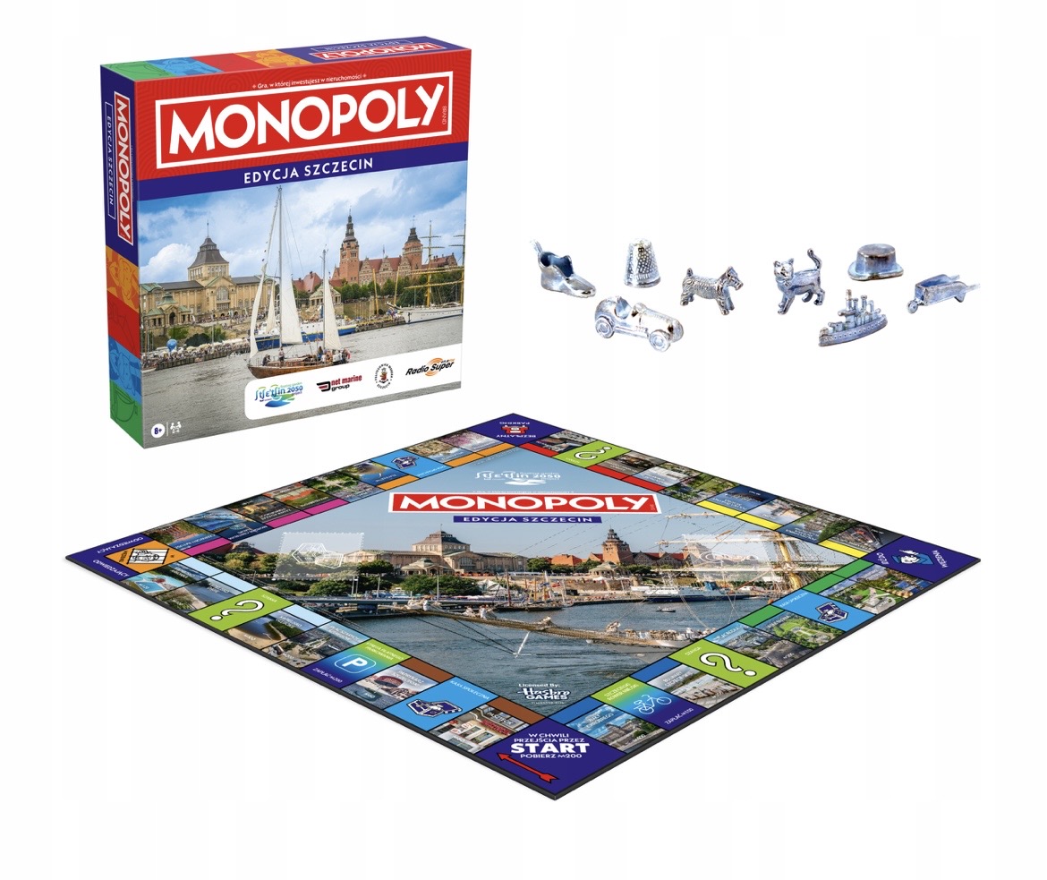 Gra planszowa Monopoly Szczecin Winning Moves
