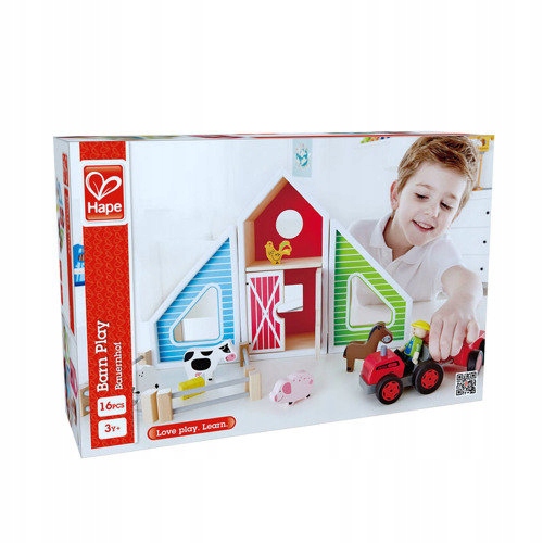 

Hape Drewniana Farma Stodoła Domek Dla Zwierzat