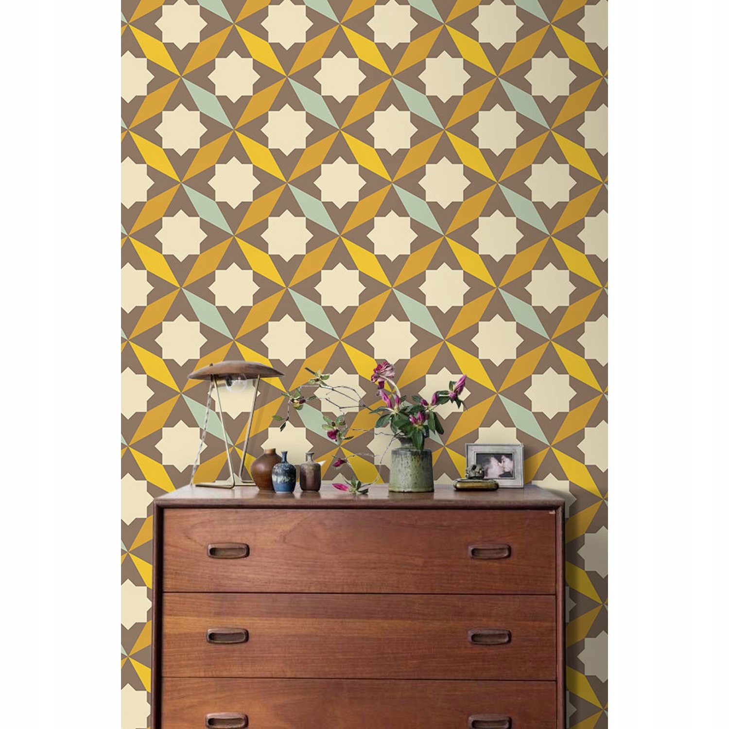 

Fototapeta Retro abstrakcja geometryczna 312x219cm