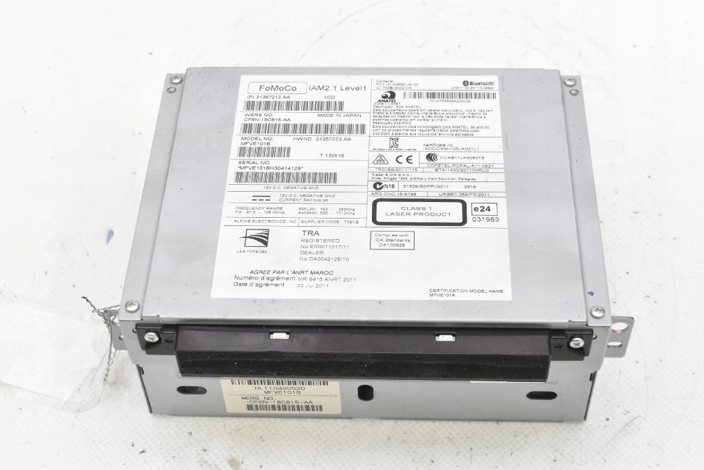 CD player CD 31357212AA VOLVO V40 2 II 12-16