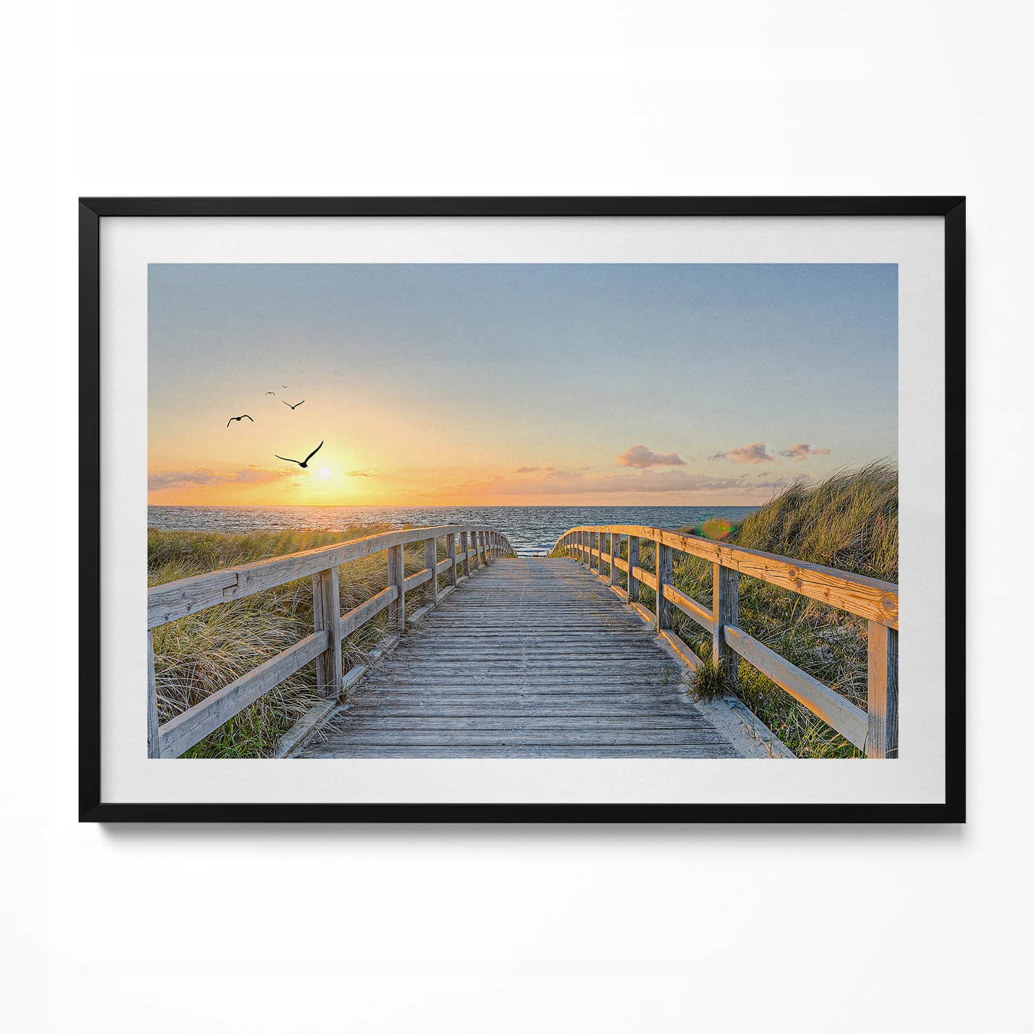 Dekorativní nástěnný obraz do pokoje Dovolená na pláži v Německu 100 x 70 cm