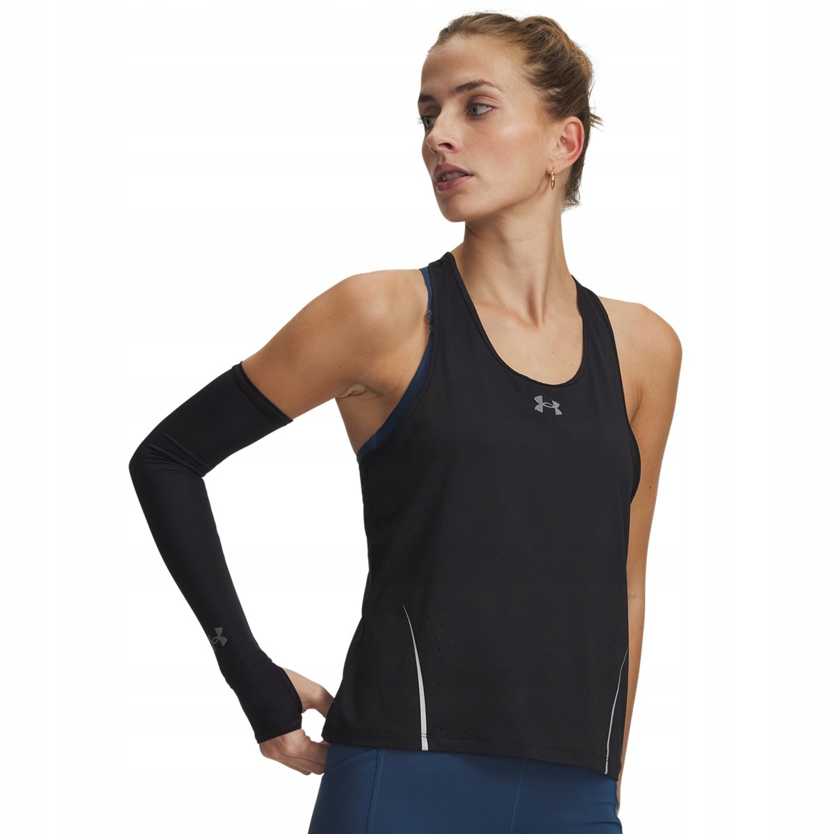 Damska koszulka do biegania Under Armour Ua Velociti Pro Czarny Xs