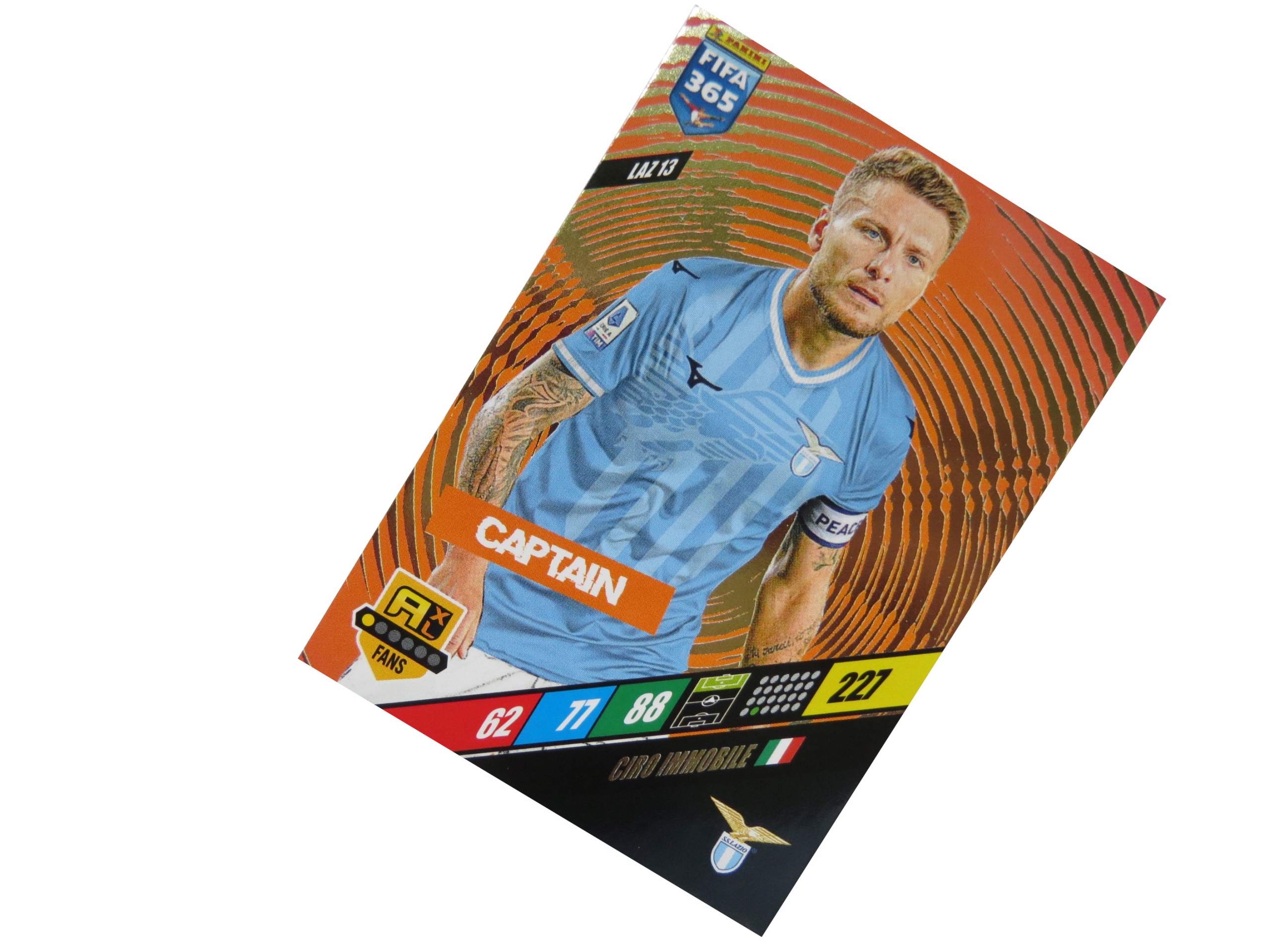 Panini Fifa 365 2024 Karty Piłkarskie Fans Captain Ciro Immobile Laz 13