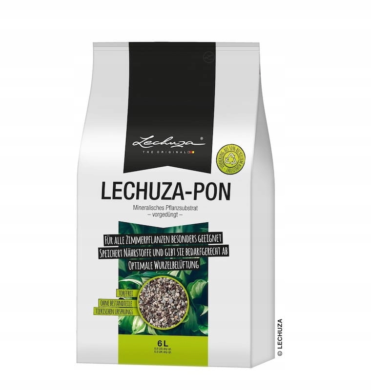 

Specjalistyczny substrat Lechuza-Pon 6l podłoże