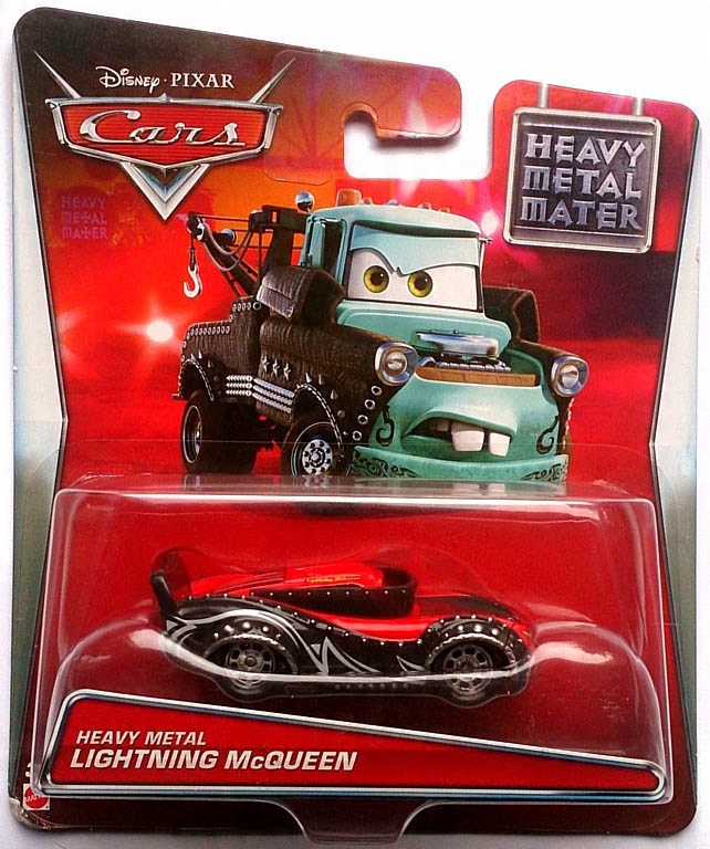 

Mattel Cars Auta Heavy Metal Zygzak McQUEEN 1:55 N