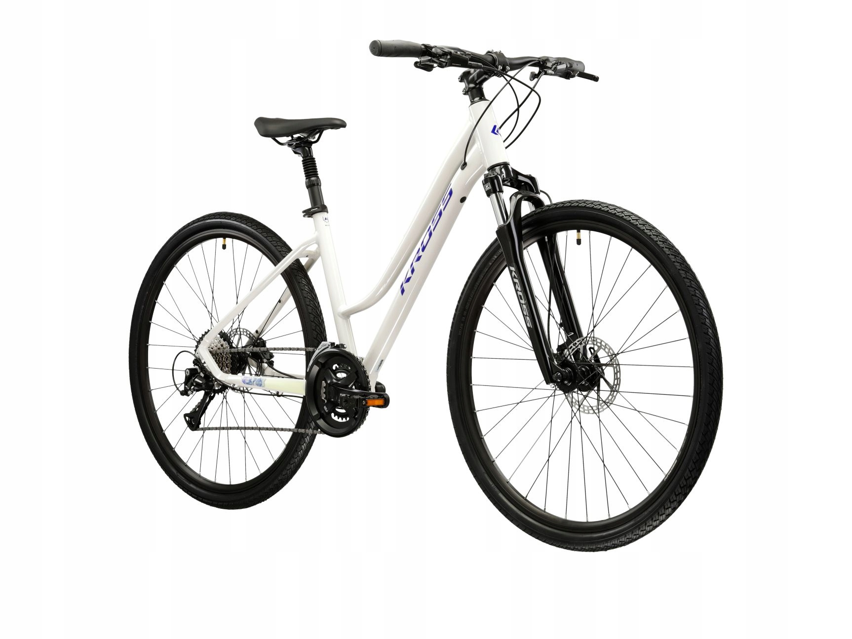 Rower Kross Evado 4.0 rama 19 cali koło 28 "szary granatowy Cross