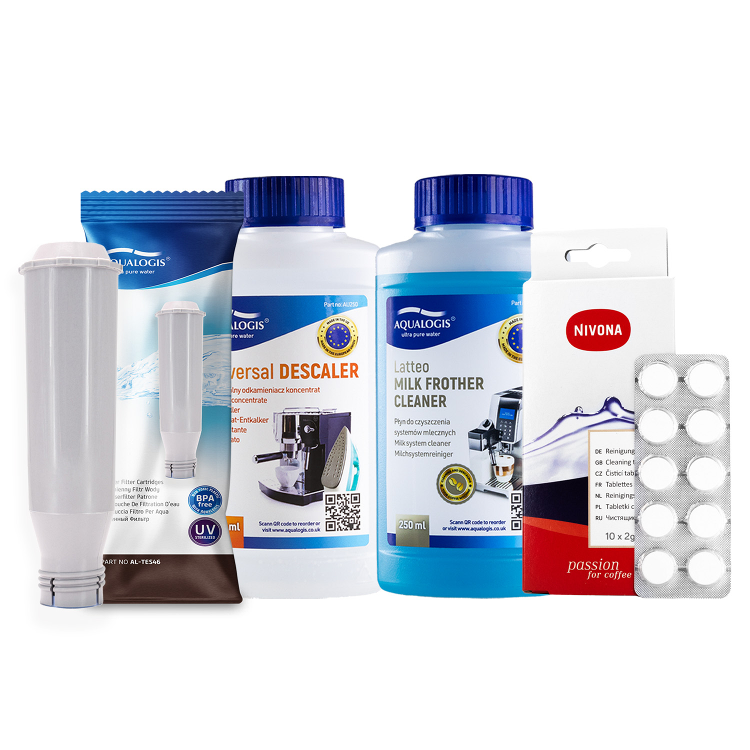 Filtr do kávovaru Nivona AL-TES46 UniDec Tekutina Tablety