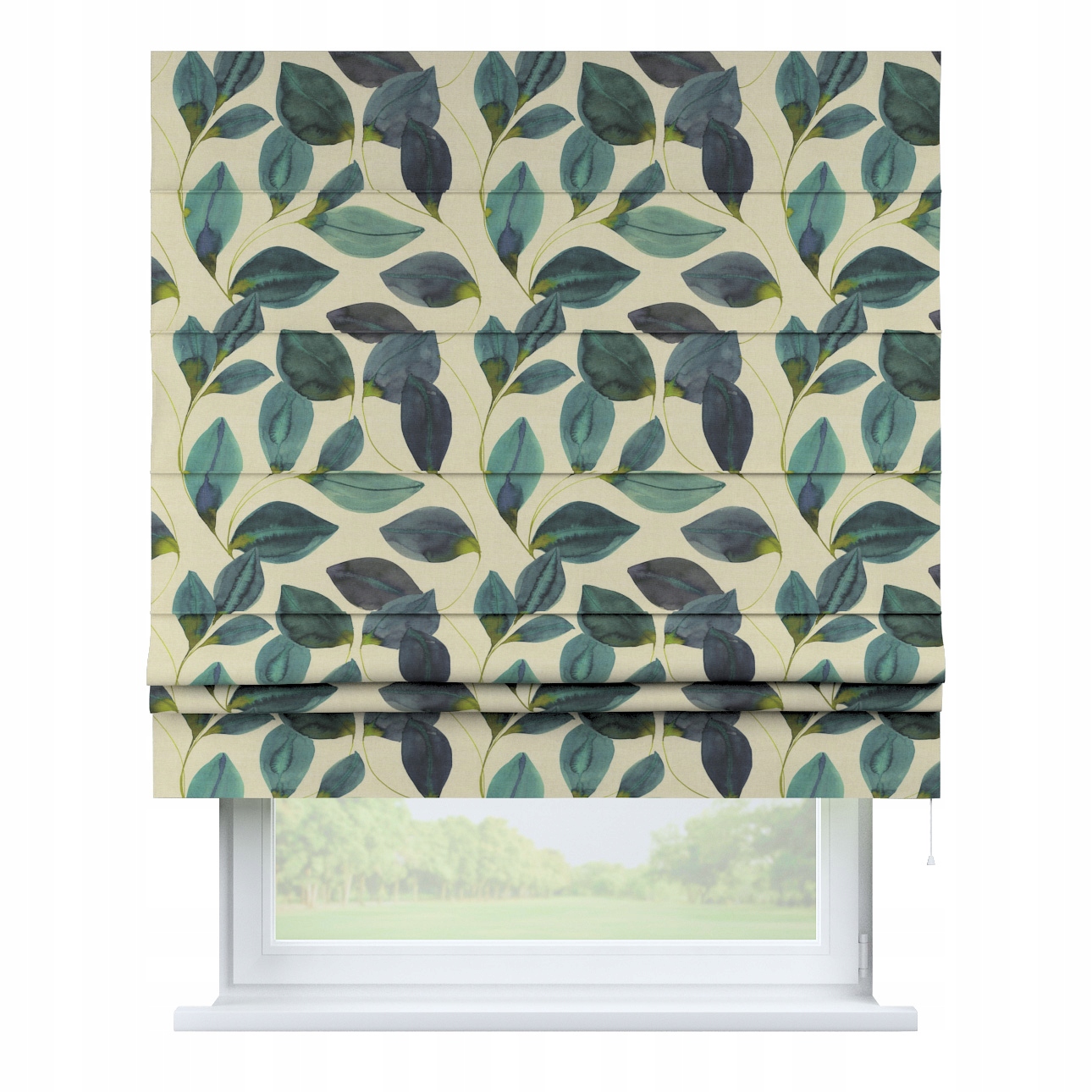 Hotová římská roleta Padva 120 x 160 cm zelená