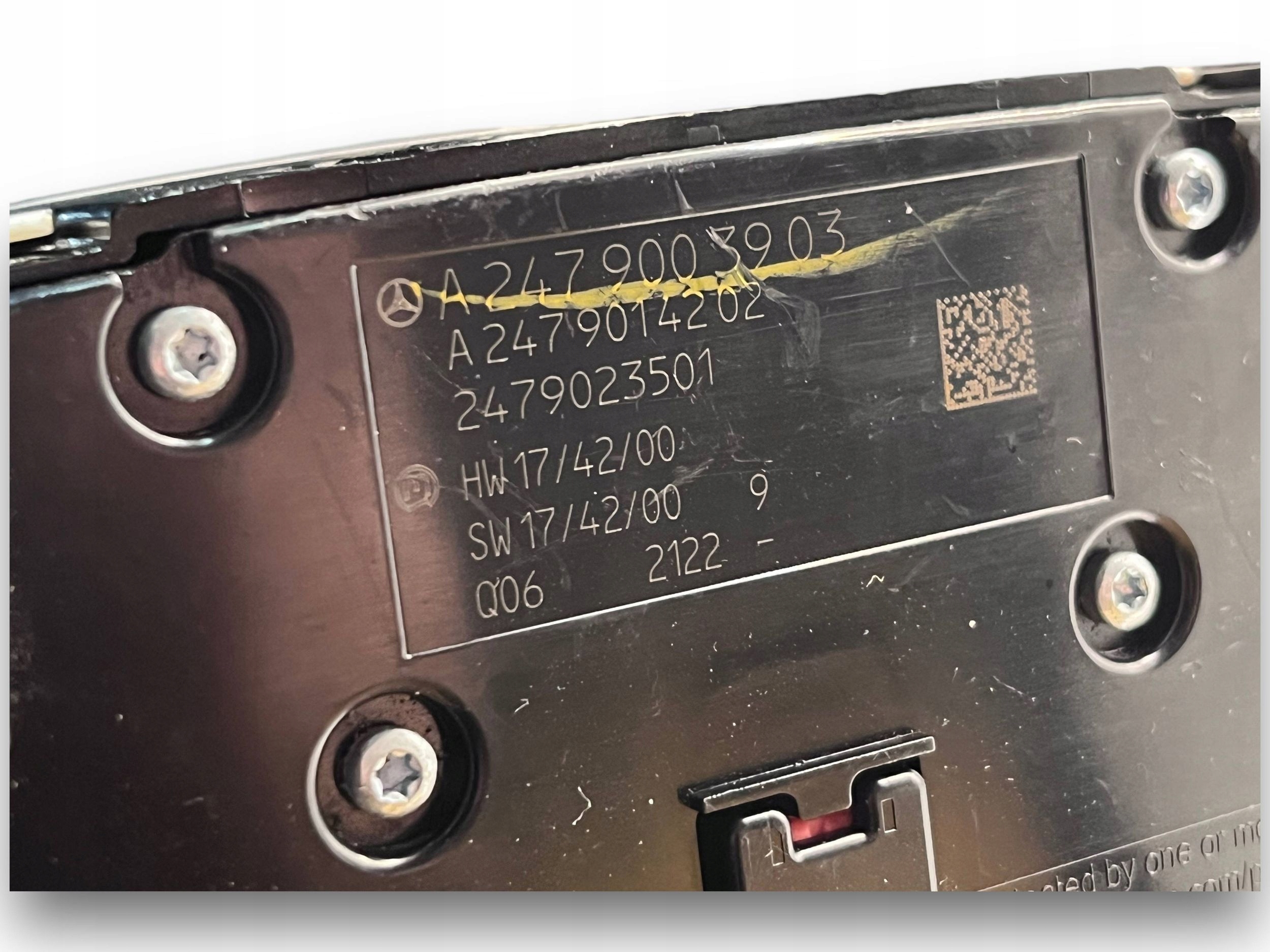 PANEL TOUCHPAD MERCEDES W247 W177 A2479003903 - $J